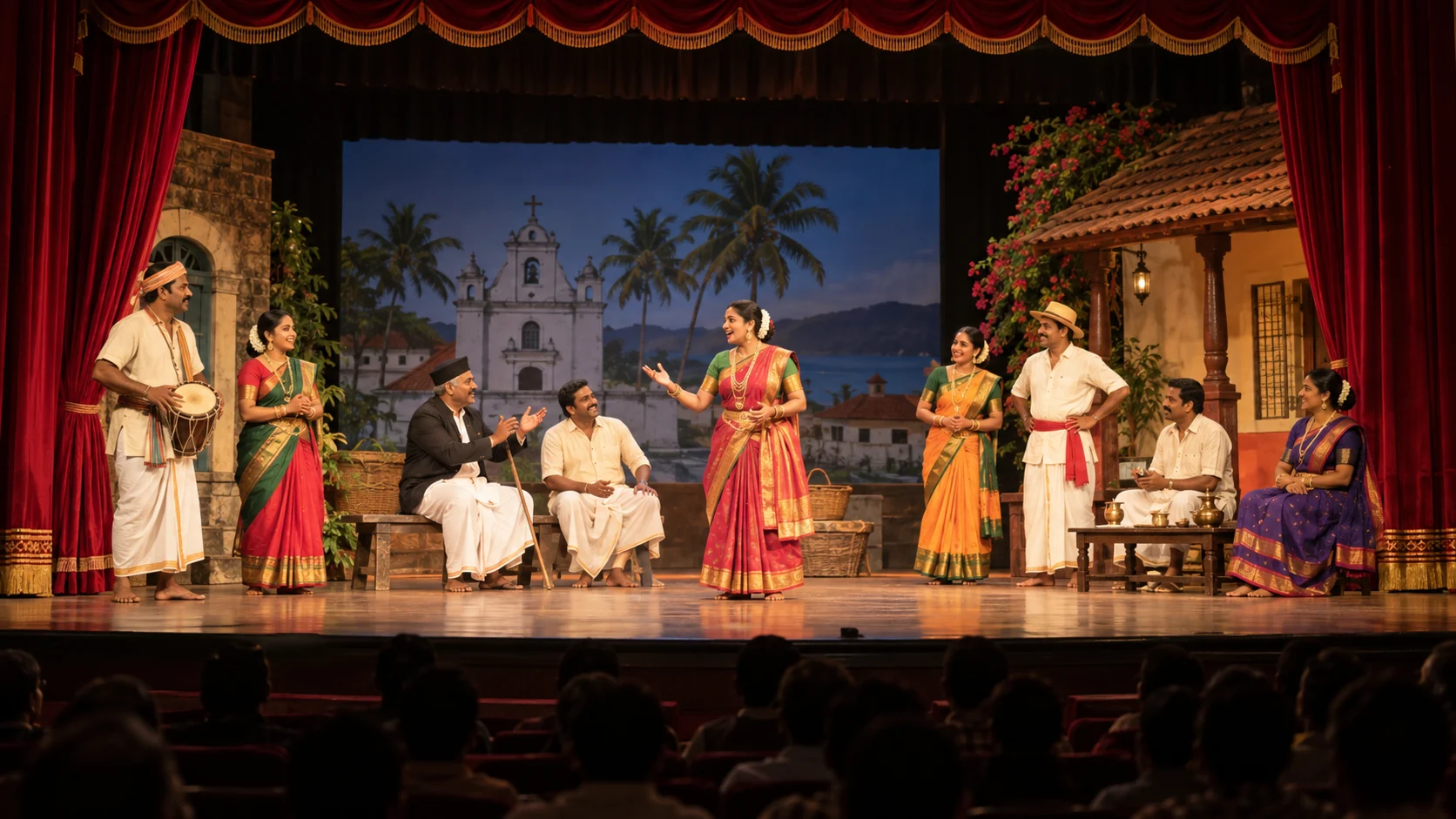 Theatre performance celebrating Goan culture